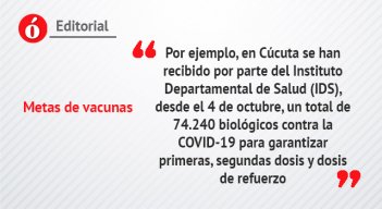 Metas de vacunas