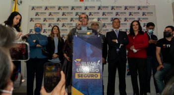 Óscar Iván Zuluaga fue el acreedor del aval del Centro Democrático para las presidenciales. /Foto Cortesía