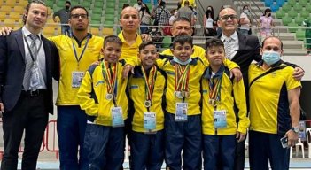 El semillero de la gimnasia de la categoría AC2 , se destacó en el Suramericano de Bolivia.