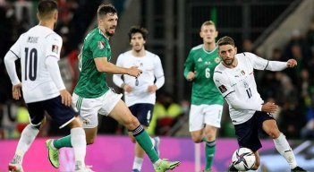 Italia la campeona de Europa deberá esperar para conseguir la clasificación al Mundial de Catar.