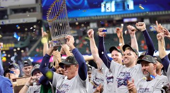 Bravos de Houston, campeones de la Serie Mundial. 