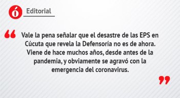 Editorial: ¡Qué desastre!