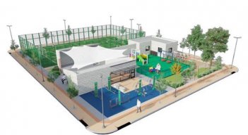 Modelo de “Sacúdete al Parque” que aplicará para Pamplona. Foto: Cortesía/La Opinión.