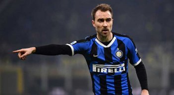 Christian Eriksen, futbolista danés  que deja las toldas del Inter de Milan.