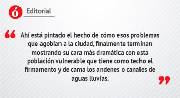 Habitantes de la calle