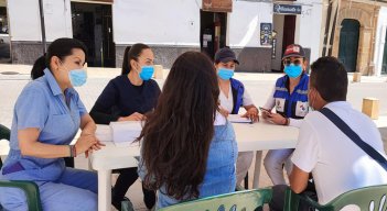 La jornada se cumplió en el parque principal de Pamplona. Foto: Cortesía/La Opinión.