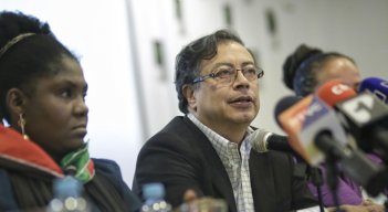 Senador Gustavo Petro, el líder más visible del Pacto Histórico. / Foto: Colprensa