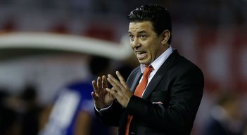 Marcelo Gallardo, DT de River. 