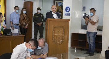 Oscar Enrique Sandoval fue elegido como nuevo contralor de Cúcuta./Foto Juan Pablo Cohen-La Opinión