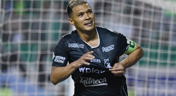 Teofilo Gutiérrez, delantero del Deportivo Cali. 