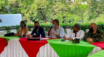 Sesionó en Cúcuta una mesa de frontera para hacer el balance de lo actuado en la presente vigencia./Foto cortesía