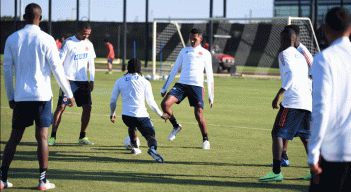 Entrenamiento selección Colombia 