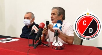 Jorge Luis Pinto, presidente de la fundación Amigos del Cúcuta Deportivo. 