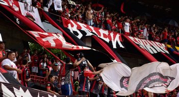 La Banda del Indio, barra del Cúcuta Deportivo. 