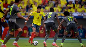 Luis Díaz, delantero de la Selección Colombia. 