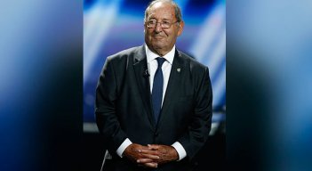 Paco Gento, histórico del Real Madrid. 