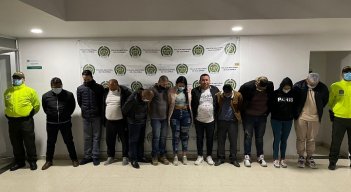  Capturadas 11 personas por traficar migrantes./Foto: Colprensa