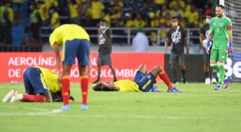 Colombia perdió 1-0 ante Ecuador