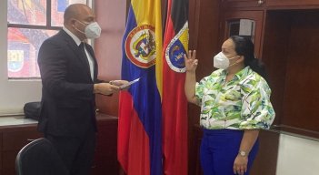 Exconcejal Nelly Patricia Santafé, nueva subcontralora de Cúcuta./Foto: cortesía