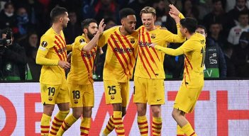 El FC Barcelona avanzó con su triunfo a la siguiente fase de la Liga Europa