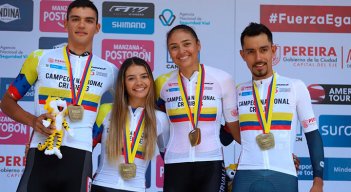 Campeones nacionales de la contrarreloj ruta 2022. 