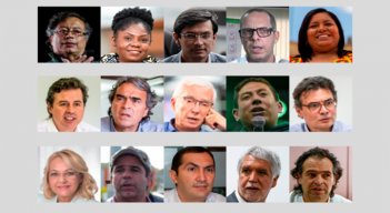 Candidatos presidenciales.