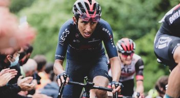 En video quedó registrado el momento exacto del accidente de Egan Bernal