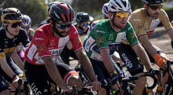 Fernando Gaviria y Mark Cavendish. 