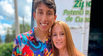 Mamá de Egan Bernal.