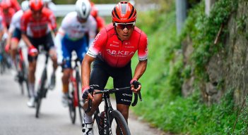 Nairo Quintana en el Tour de los Alpes Marítimos. 