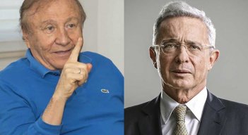 Rodolfo Hernández y Álvaro Uribe