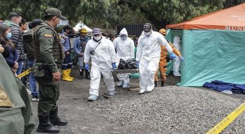 Accidente minero deja al menos 10 muertos y 5 desaparecidos en Tasco, Boyacá./Foto: AFP