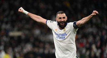 El francés Karim Benzema fue la gran figura este miércoles del Real Madrid.