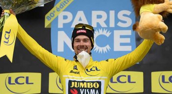 Primoz Roglic es el nuevo líder de la París-Niza 