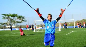 El fútbol de amputados, una disciplina deportiva que cautivo al país y participará por primera vez en un Mundial.
