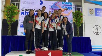 La selección de gimnasia rítmica Norte de Santander obtuvo tres medalllas.