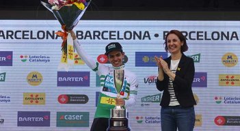 El colombiano Sergio Higuita (Bora-hans-groje), gran triunfador en Cataluña.