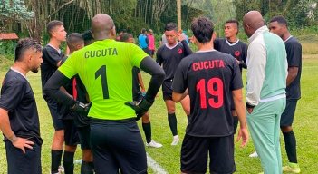 Aquivaldo Mosquera, director técnico del Cúcuta Deportivo. 