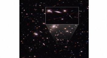 Estrella captada por Hubble