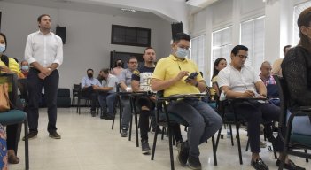 Juan Felipe Corzo y Juan Carlos Capacho./Foto Pablo Castillo