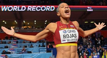 Yulimar Rojas, atleta venezolana.