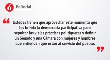 Editorial: Después no se quejen