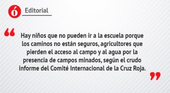 Editorial: Informe del CICR