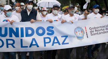 marcha por la no violencia y la paz/Foto Juan Pablo Cohen