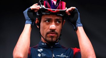 Daniel Felipe Martínez es segundo en la Vuelta al País Vasco 2022. 