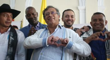 Gustavo Petro, candidato presidencial.