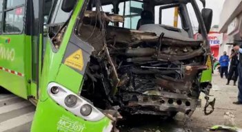 "El semáforo estaba en verde": conductor del MIO que chocó contra carro de Freddy Rincón