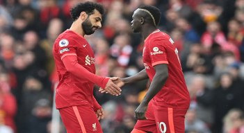 Salah y Mané.