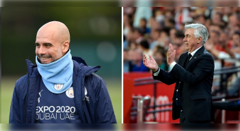 Manchester City vs Real Madrid.