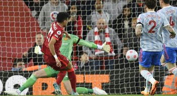 Luis Díaz es un goleador  que le ha dado varias glorias al Liverpool. FOTO: AFP